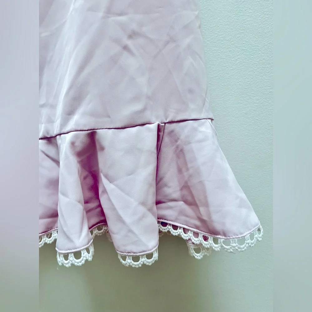 Lucy in the Sky Ruffle Mini Dress in Pink Size XS - Picture 7 of 7